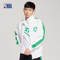 NBA 凯尔特人队 时尚潮流立领开衫运动外套 夹克 男 18SSB002 图片色 M