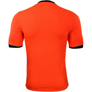 KELME卡尔美足球服短袖男款比赛训练T恤K16Z2001 荧光桔红黑金 XL