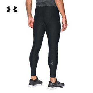安德玛官方UA Armour男子运动紧身裤Under Armour1289577 黑色001 XL
