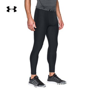 安德玛官方UA Armour男子运动紧身裤Under Armour1289577 黑色001 XL