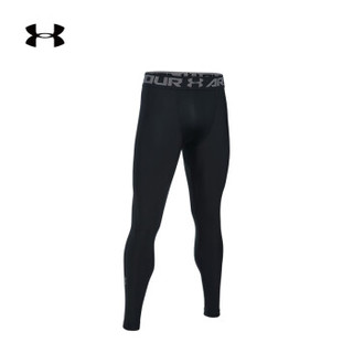 安德玛官方UA Armour男子运动紧身裤Under Armour1289577 黑色001 XL