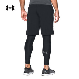 安德玛官方UA Armour男子运动紧身裤Under Armour1289577 黑色001 XL