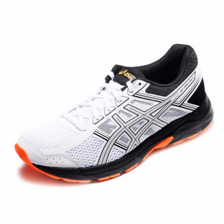 ASICS/亚瑟士 缓冲透气跑步鞋男运动鞋 GEL-CONTEND T8D4Q-105 白色/银色 43.5