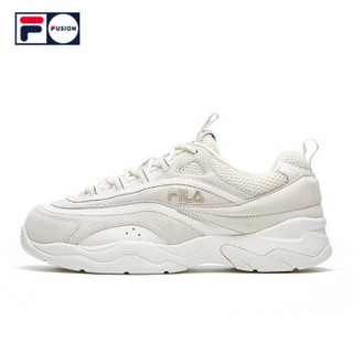 FILA FUSION 斐乐 光希同款 RAY 女子老爹鞋 休闲鞋复古跑鞋运动鞋 雪白-SW 37.5