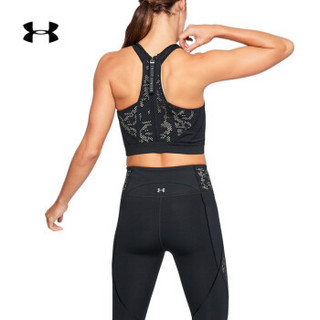 Under Armour 安德玛官方 UA女子Misty Lace 运动背心-1314428 黑色001 L