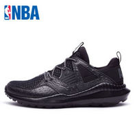 NBA球鞋 男士秋季新款运动休闲鞋跑鞋鞋子 时尚 N1641905 黑-5 43
