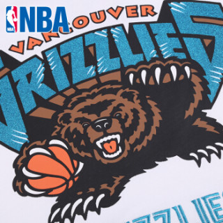 商品nba潮流服饰 灰熊队 春秋季女款时尚休闲t恤衫 mk0517aa 白色 xs