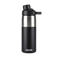 驼峰（CAMELBAK）美国户外运动水壶大容量双层保温水杯不锈钢水瓶 黑色600ml *4件