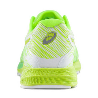 ASICS亚瑟士跑步鞋运动鞋女缓冲跑鞋透气DynaFlyte T782N-0785 黄色/翠绿色/白色 40
