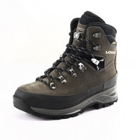 LOWA 德国 专业高山登山鞋作战靴户外防水徒步鞋 TIBET GTX 进口女款中帮 L220680 深灰色/藏青色 39