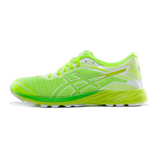 ASICS亚瑟士跑步鞋运动鞋女缓冲跑鞋透气DynaFlyte T782N-0785 黄色/翠绿色/白色 40