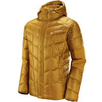 VAUDE巍德（德国） 户外羽绒服男款登山运动舒适保暖羽绒夹克（域途） 男-琥珀黄 XL