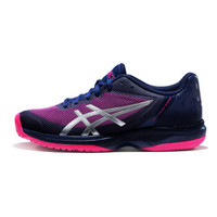 ASICS/亚瑟士女网球鞋 透气防滑运动鞋 GEL-COURT SPEED E850N-600 紫色/蓝色 35.5