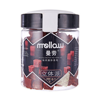 Mellow 曼劳 宠物零食 牛肉粒 200g