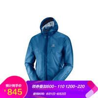 萨洛蒙（Salomon）男款 防水轻质夹克 BONATTI RACE WP JKT M 19新品 C10436深蓝色 S