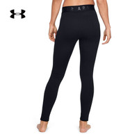 安德玛官方 UA Base 4.0 女子 运动紧身裤 Under Armour-1343323 黑色001 S