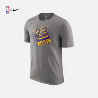 NBA-Nike 湖人队 詹姆斯 DRY 男子 运动短袖T恤 AQ6432-068 图片色 L