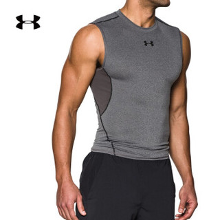 Under Armour 安德玛 UA男子 Armour 强力伸缩型无袖T恤-1257469 灰色090 L