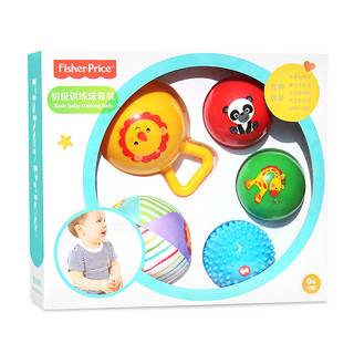 Fisher-Price 费雪 宝宝初级训练球五合一套装