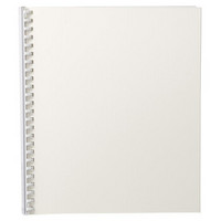 无印良品 MUJI 聚丙烯封面底纸可书写的相册 白色 12寸型/15张入/白色