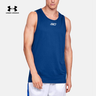 NBA-Under Armour UA男 库里SC30双面篮球运动背心 1329427 400 2XL