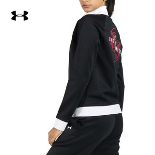 安德玛官方 UA CNY 新春系列女子 套装运动拉链卫衣 Under Armour-1348041 黑色001 L