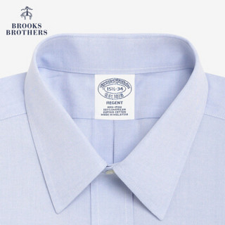 Brooks Brothers/布克兄弟男士Supima棉免烫正装衬衫1000005636 4000-浅蓝 16H5