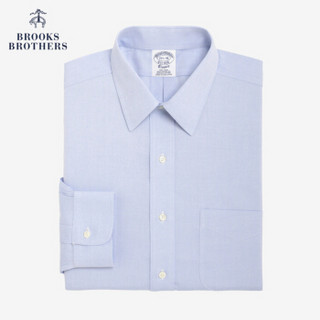 Brooks Brothers/布克兄弟男士Supima棉免烫正装衬衫1000005636 4000-浅蓝 16H5