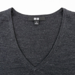 UNIQLO 优衣库 408710 女士纯羊毛针织衫