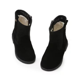 Hush Puppies 暇步士 DP9438 冬季儿童靴 黑色 33