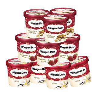 Häagen·Dazs 哈根达斯 冰淇淋 多口味 100ml*10杯