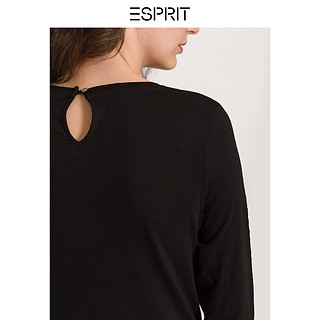 ESPRIT 097EE1K088 女士荷叶边T恤