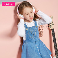 Deesha 笛莎 女大童牛仔连衣裙