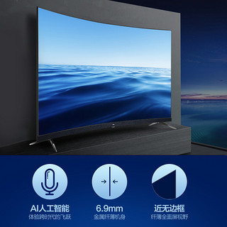 TCL 65T3M 65英寸 4K 曲面 液晶电视