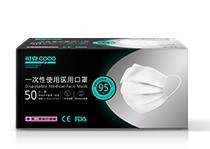 coco 可靠 一次性医用口罩 50片 白色