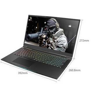 MECHREVO 机械革命 X8Ti Plus 17.3英寸游戏本（i5-8300H、8GB、128GB+1TB、GTX1060、144Hz）