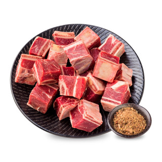 原膳 新西兰精修带骨牛肋排 含炖料包 400g