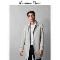 Massimo Dutti 03412086711 男装 经典款棉质风衣 高以翔同款