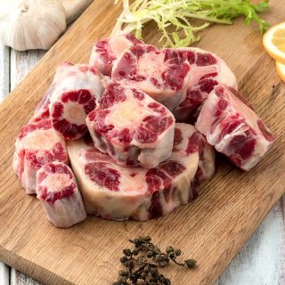 原膳乌拉圭牛尾切片500g装