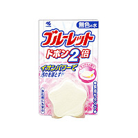 KOBAYASHI 小林 卫生间清洁自动马桶洁厕块洁厕剂 粉色香皂味 0.12kg