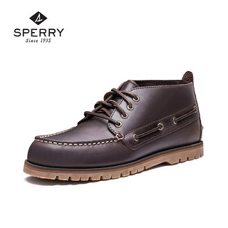 SPERRY STS14113 男士中帮皮船鞋