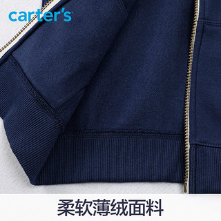 Carter's 男童长袖加绒连帽外套