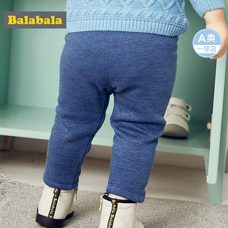 Balabala 巴拉巴拉 宝宝加绒裤子