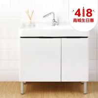 KOHLER 科勒 K-45764T-S 希雅维浴室柜 柜体+单孔盆+下水管