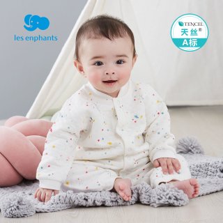 Les enphants 丽婴房 婴儿夹棉连连体衣