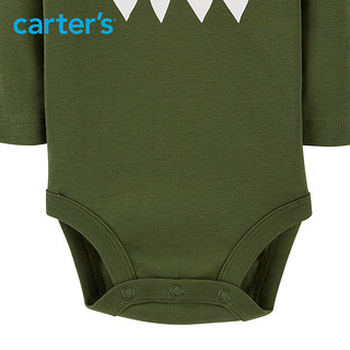 Carters 男女宝宝长袖连体衣