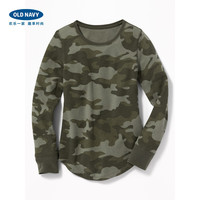 OLD NAVY 女童针织长袖T恤