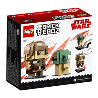 LEGO 乐高 BrickHeadz 方头仔系列 41627 星球大战绝地师徒套装