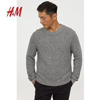 H＆M HM0632832 男士圆领针织衫