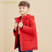 ElandKids 衣恋 男童中长款羽绒服